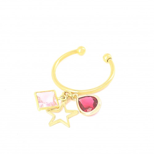 Bague Coco Capsule Fuchsia...