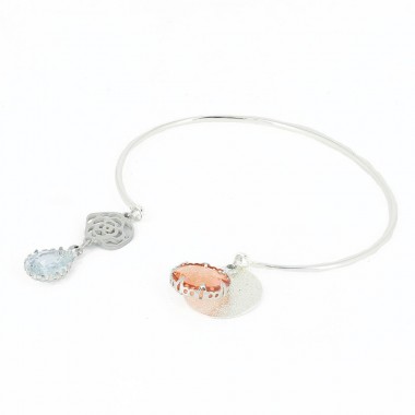 Bracelet Fleur de Vie Rose...